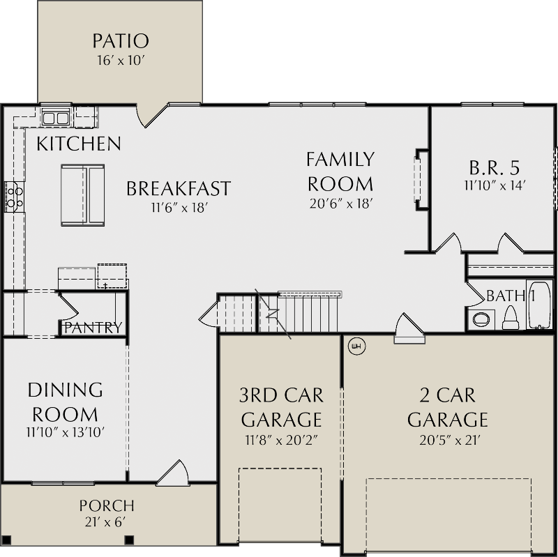 Hunter First Floor